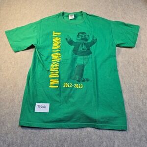 Gildan Oregon Ducks Im Ducky and I Know It T-Shirt Mens Medium Green 2012-2013